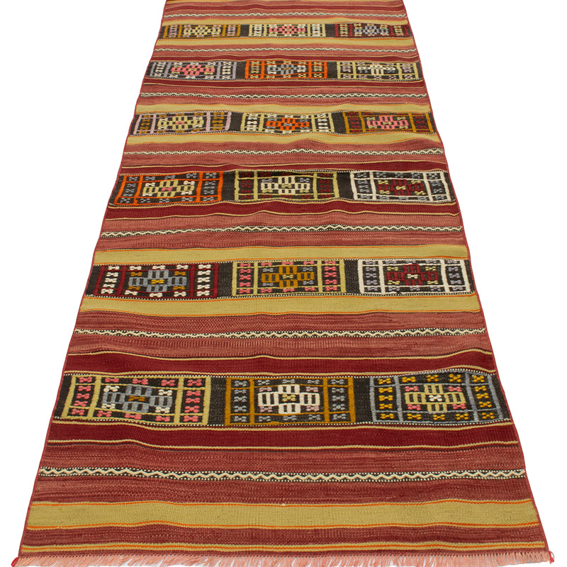Balikesir Vintage Kilim de Pasillo - 68 cm x 204 cm - K0092248