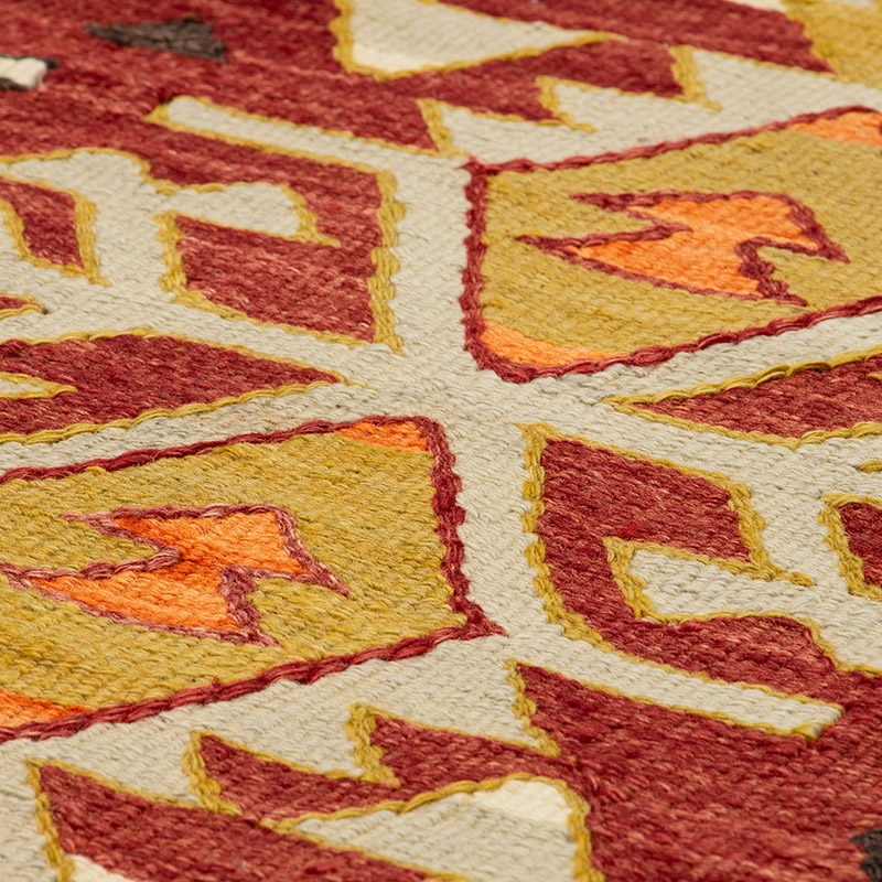 Vintage Konya Kilim Rug - 4' 5" x 8' 9" (53" x 105") - K0092249