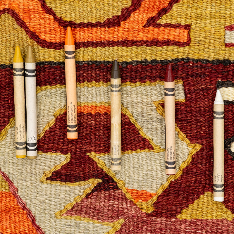 Vintage Konya Kilim Rug - 4' 5" x 8' 9" (53" x 105") - K0092249