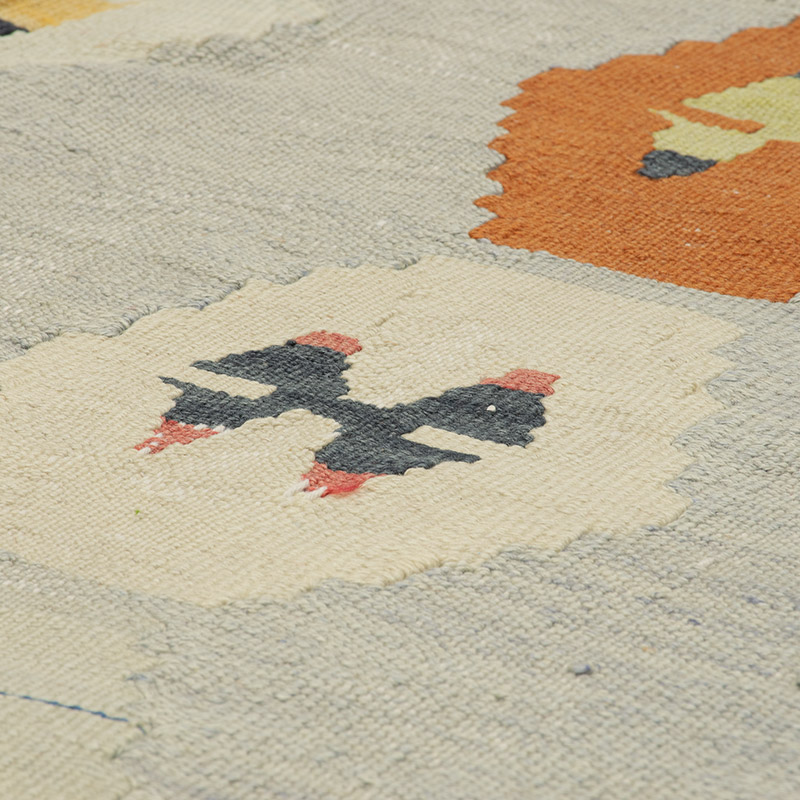 Vintage Manisa Kilim Rug - 5' 9" x 9' 6" (69" x 114") - K0092251