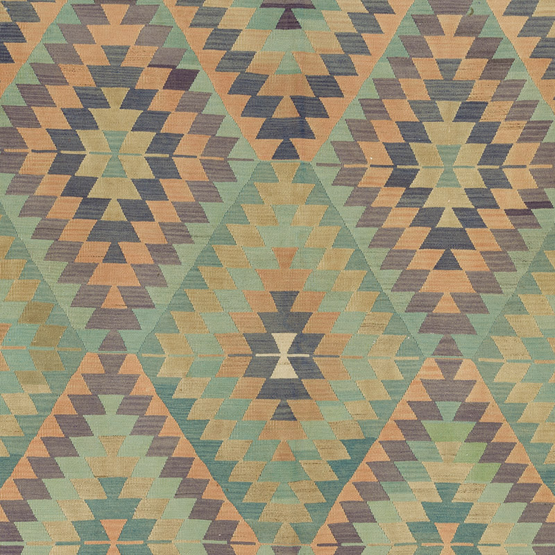 Vintage Esme Kilim Rug - 5' 9" x 7' 9" (69" x 93") - K0092252