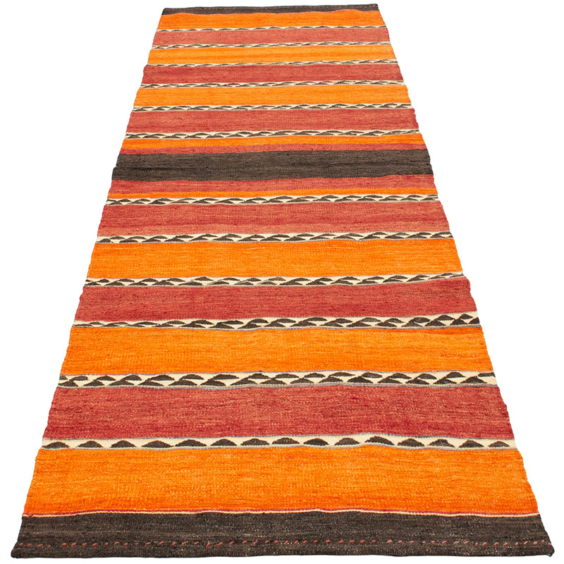 Vintage Sivas Kilim Runner - 2' 6" x 7' 10" (30" x 94") - K0092253