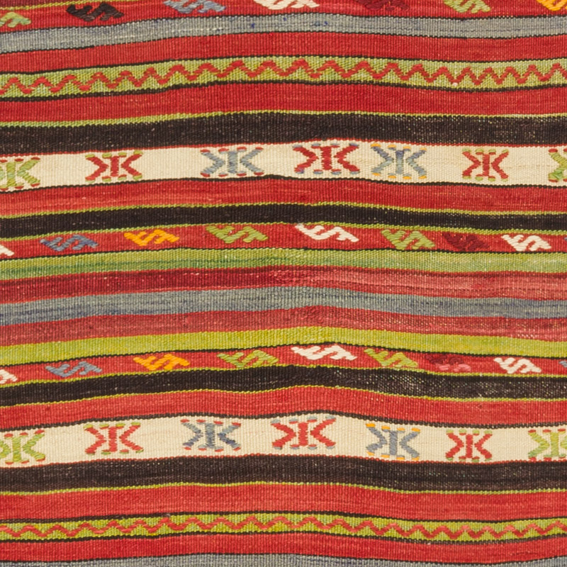 Vintage Afyon Kilim Runner - 2' 3" x 7' 3" (27" x 87") - K0092255