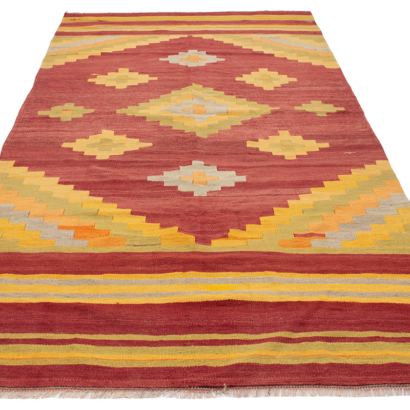 Vintage Mihalic Kilim Rug - 4' 7" x 9' 11" (55" x 119") - K0092257