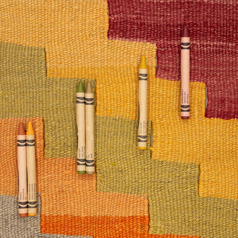Vintage Mihalic Kilim Rug - 4' 7" x 9' 11" (55" x 119") - K0092257