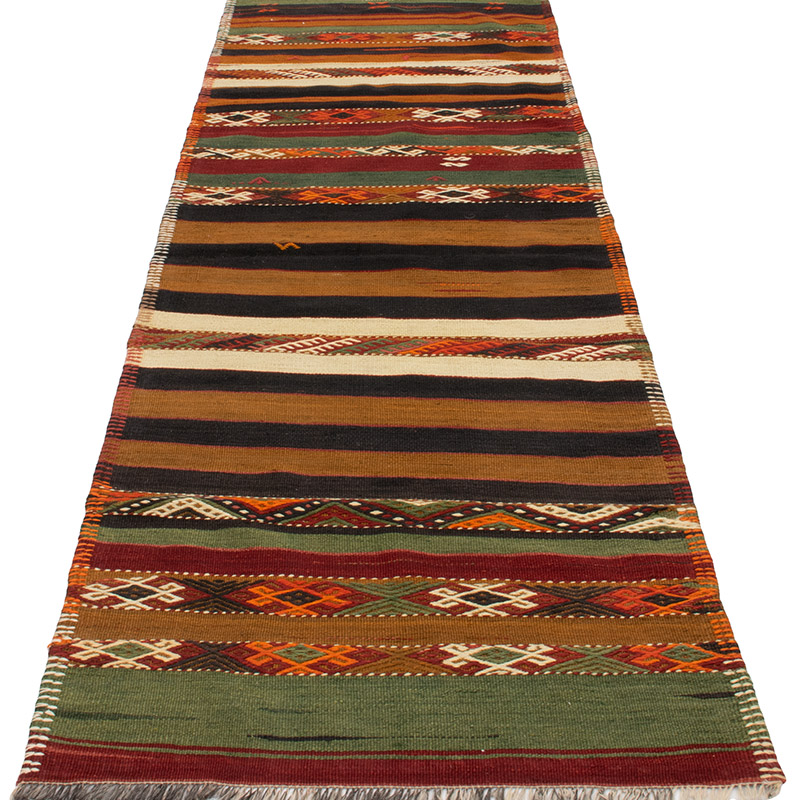 Corredor Vintage Malatya Kilim - 72 cm x 230 cm - K0092259
