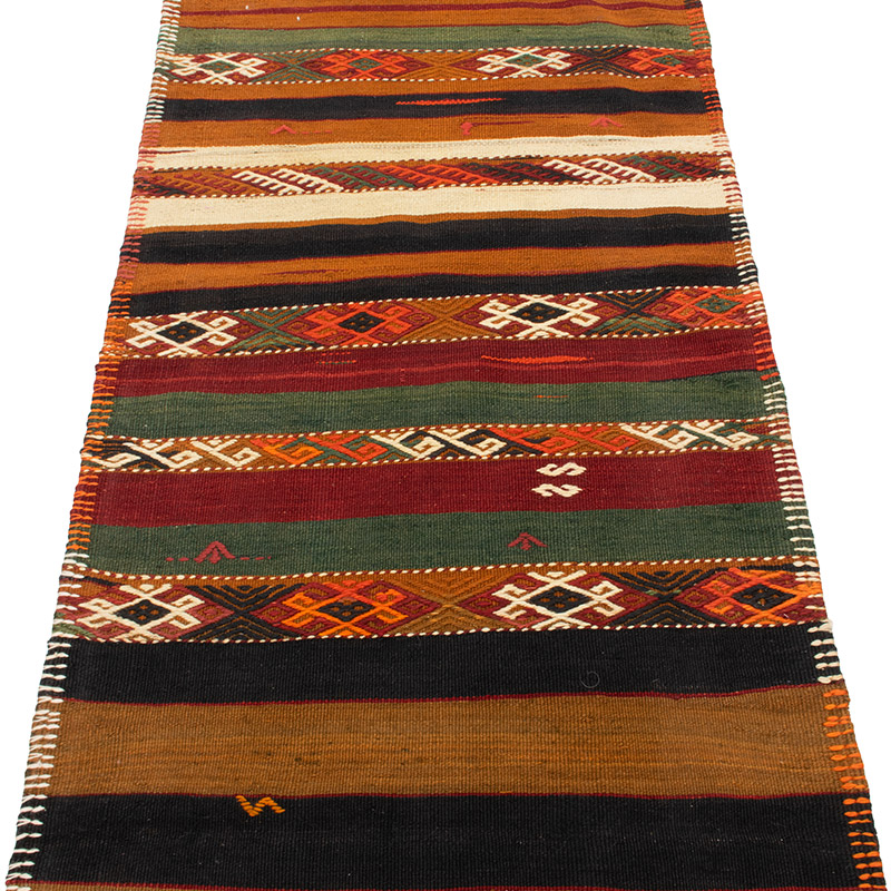 Corredor Vintage Malatya Kilim - 72 cm x 230 cm - K0092259