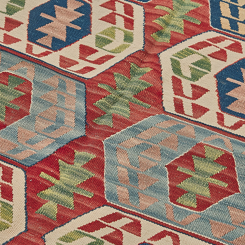 Turkish Handwoven Kilim Rug - K0092261