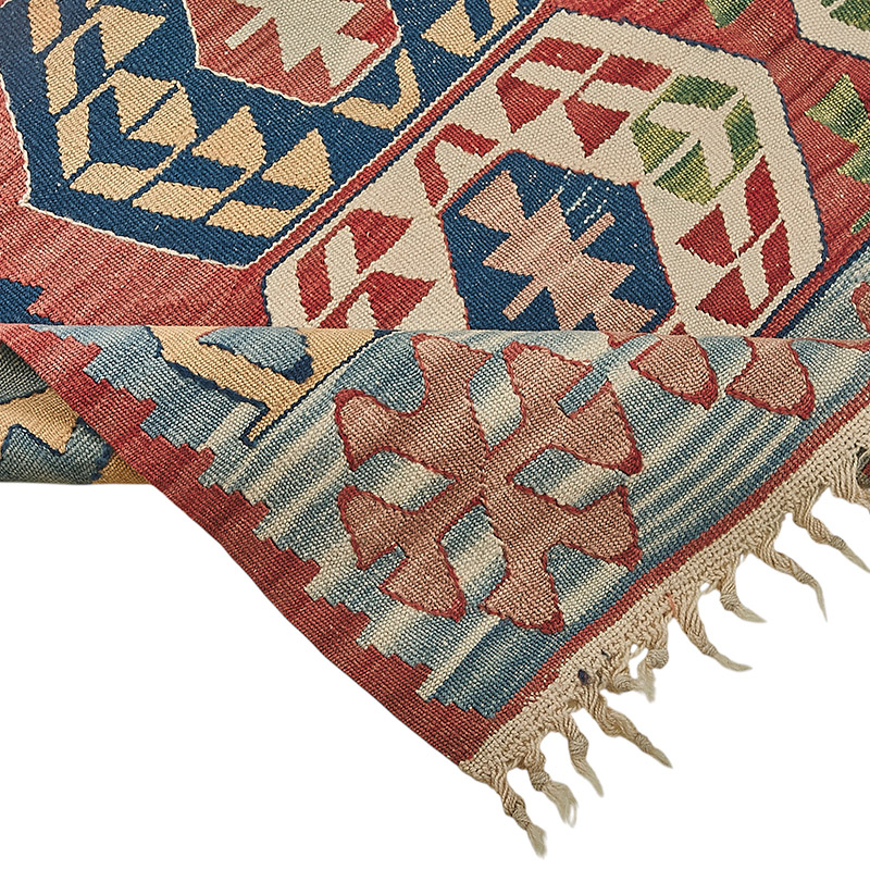 Turkish Handwoven Kilim Rug - K0092261