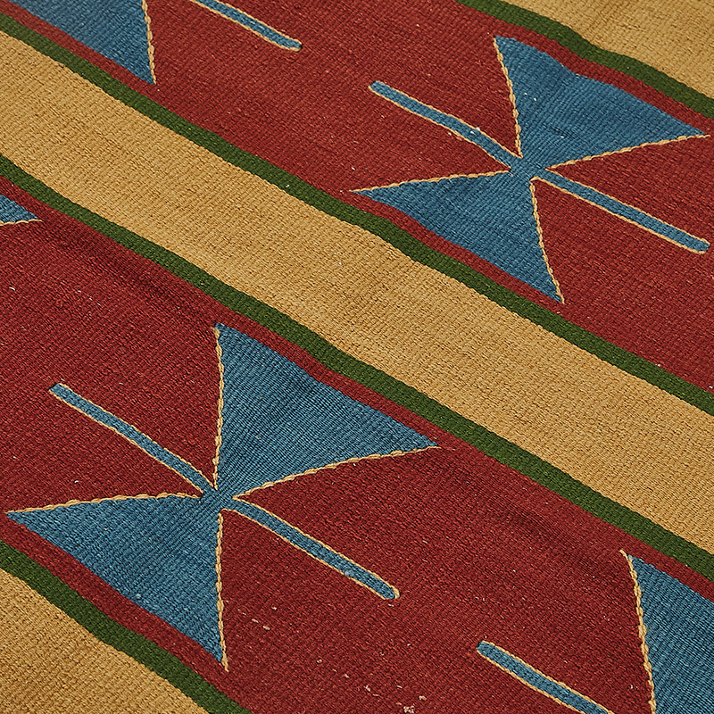 Alfombra Kilim Turca Tejida a Mano - K0092266
