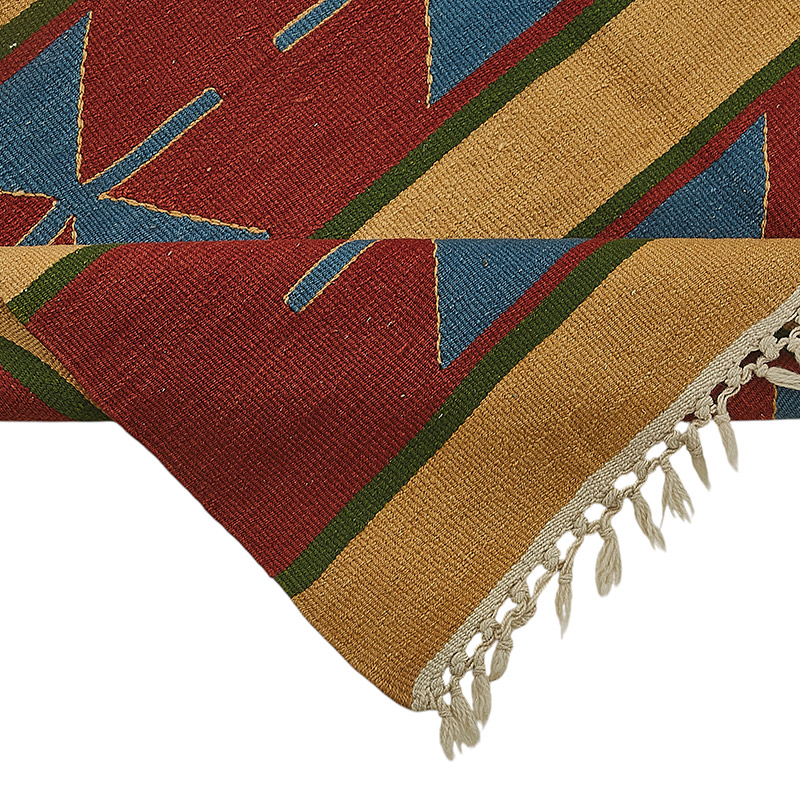 Alfombra Kilim Turca Tejida a Mano - K0092266