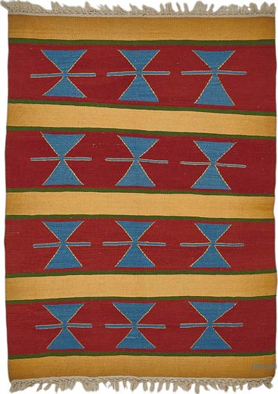 Alfombra Kilim Turca Tejida a Mano
