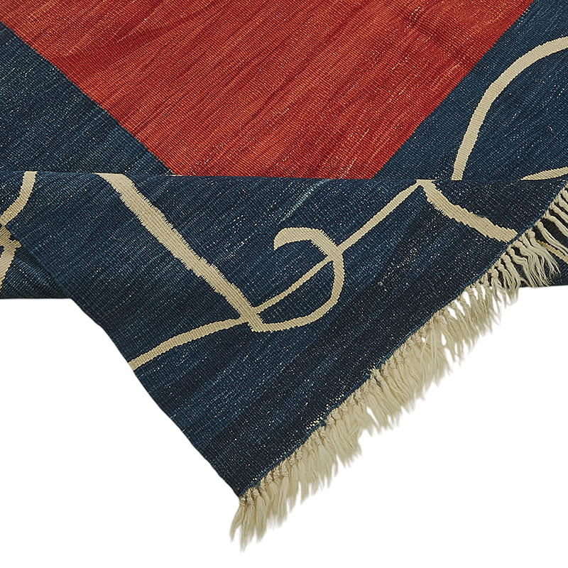 New Turkish Handwoven Kilim Rug - K0092268