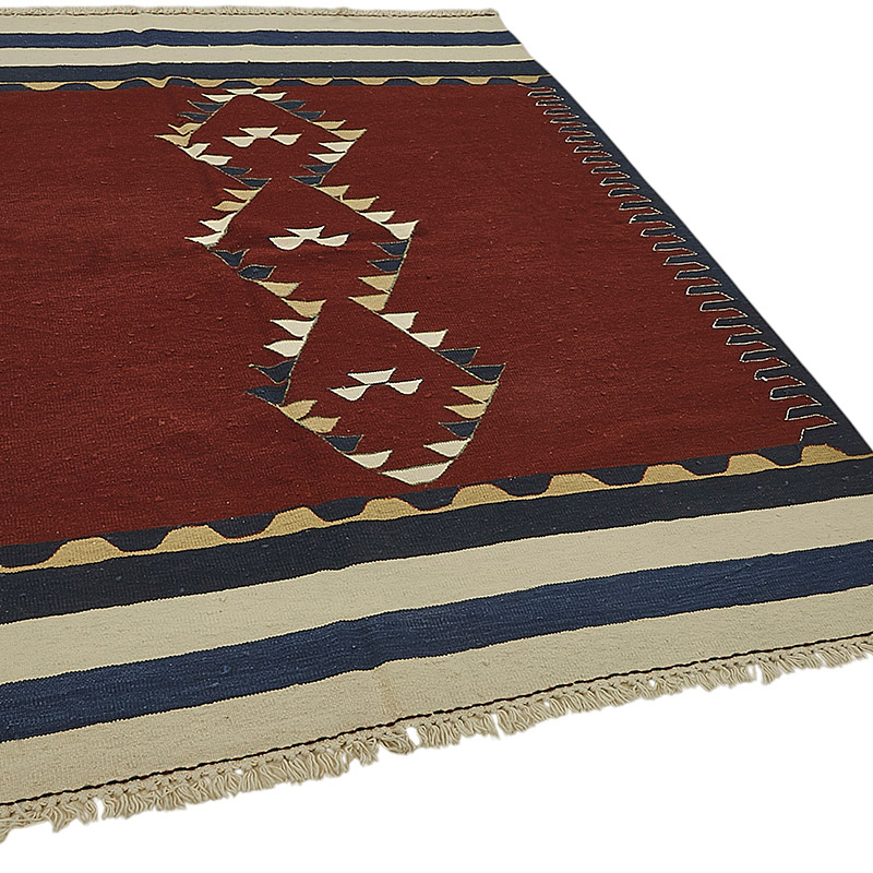 Turkish Handwoven Kilim Rug - K0092271