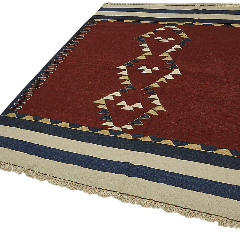 Turkish Handwoven Kilim Rug - K0092271