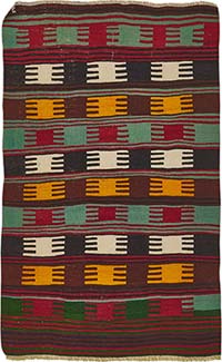Alfombra Kilim Turca Tejida a Mano