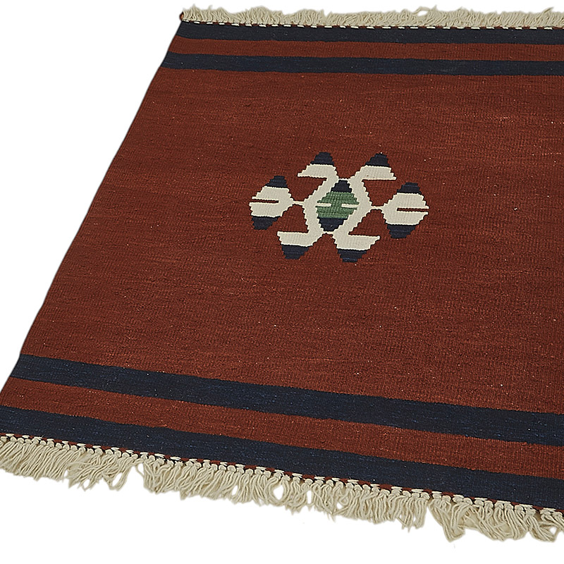 Alfombra Kilim Turca Tejida a Mano - K0092273