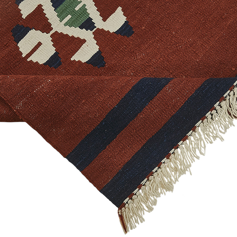 Alfombra Kilim Turca Tejida a Mano - K0092273