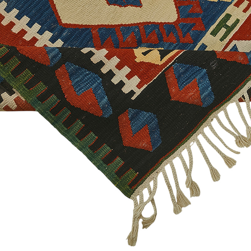 Alfombra Kilim Turca Tejida a Mano - K0092274