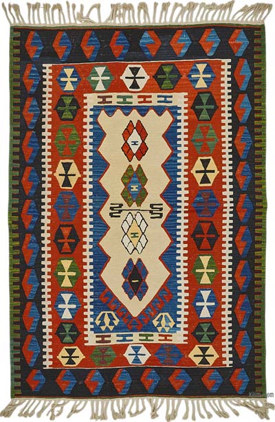 Alfombra Kilim Turca Tejida a Mano