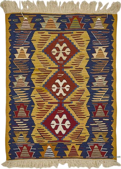 Turkish Handwoven Kilim Rug