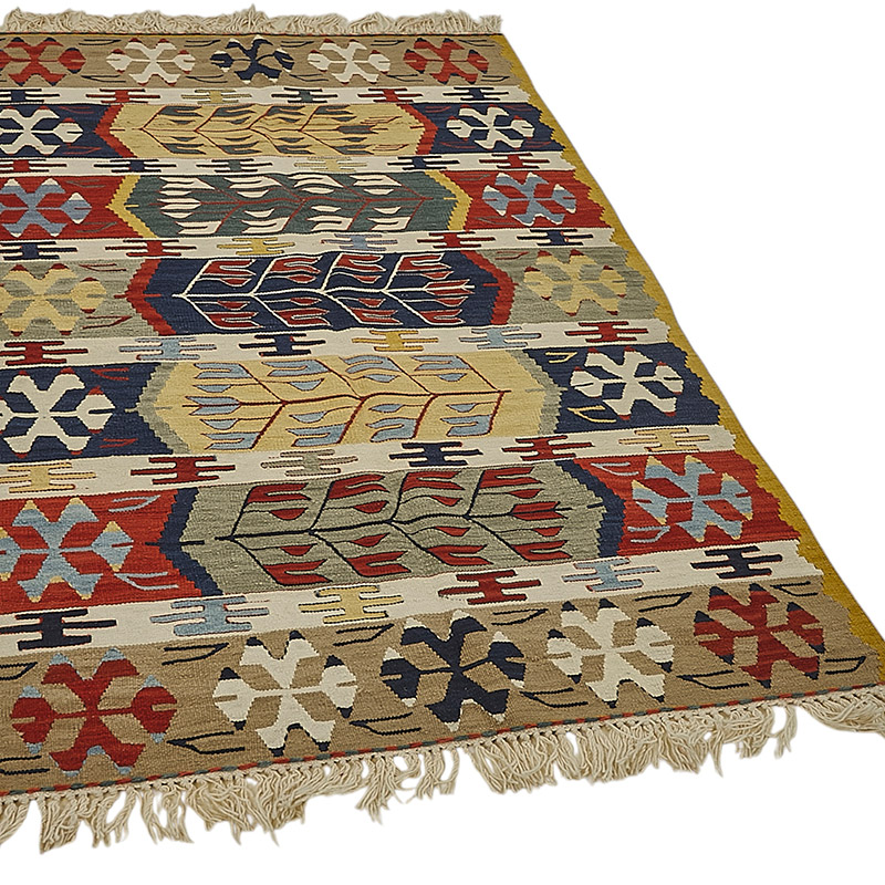 Turkish Handwoven Kilim Rug - K0092280