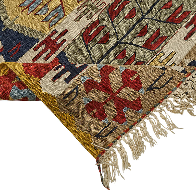 Turkish Handwoven Kilim Rug - K0092280