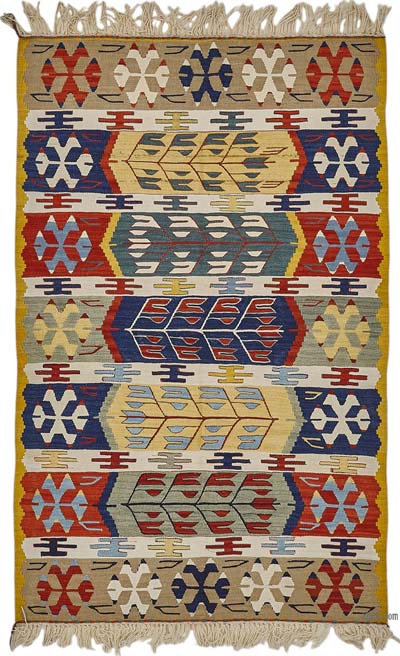 Turkish Handwoven Kilim Rug
