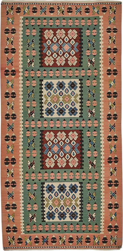 Alfombra Kilim Turca Tejida a Mano