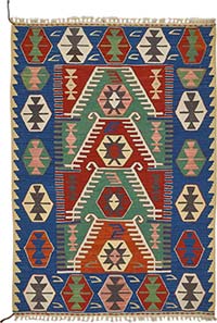 Turkish Handwoven Kilim Rug