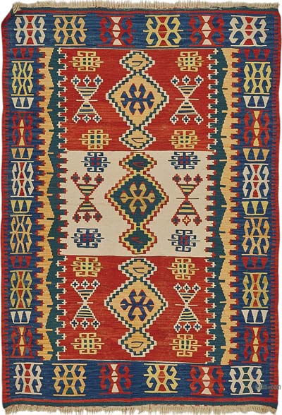 Turkish Handwoven Kilim Rug