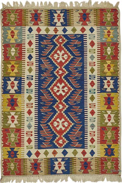 Alfombra Kilim Turca Tejida a Mano