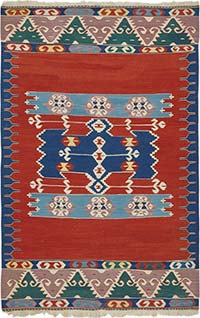 Turkish Handwoven Kilim Rug