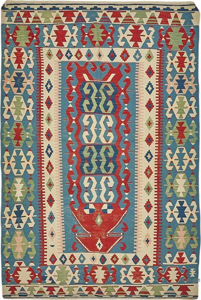 Alfombra Kilim Turca Tejida a Mano
