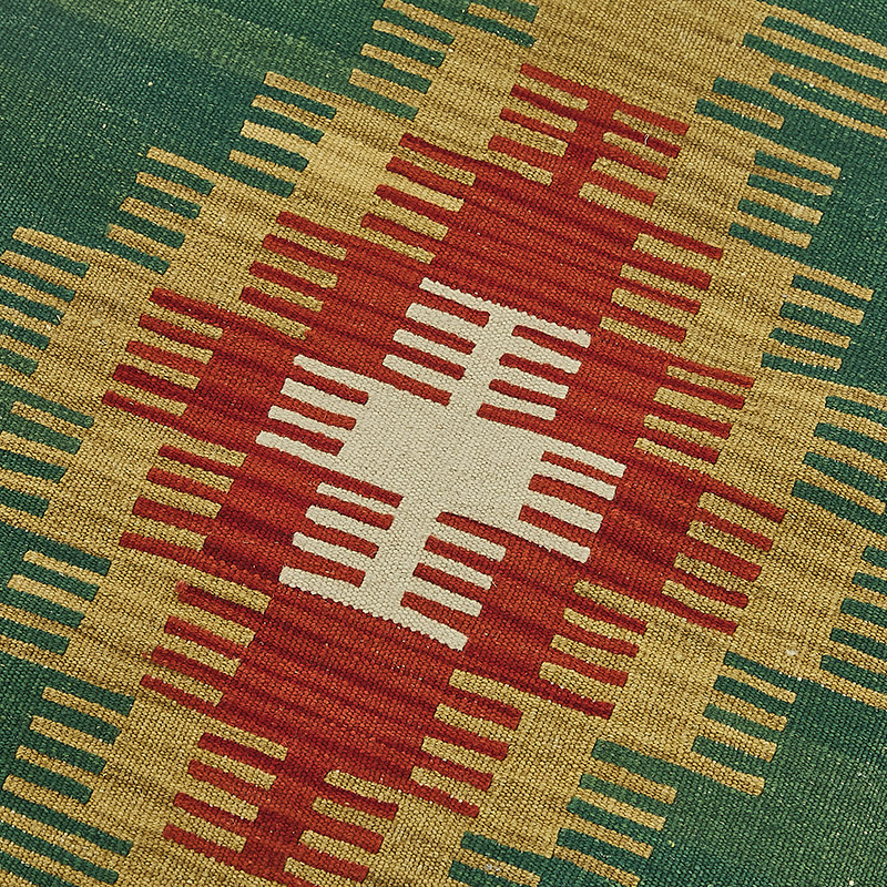 Turkish Handwoven Kilim Runner - K0092301