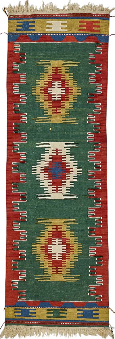 Turkish Handwoven Kilim Runner