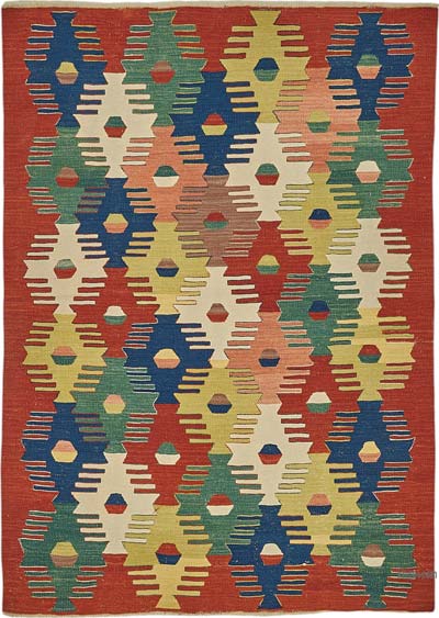New Turkish Handwoven Kilim Rug