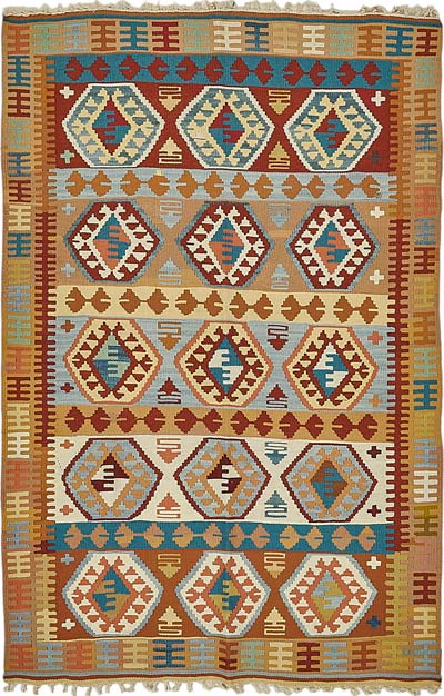 Turkish Handwoven Kilim Rug