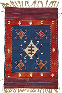 Turkish Handwoven Kilim Rug