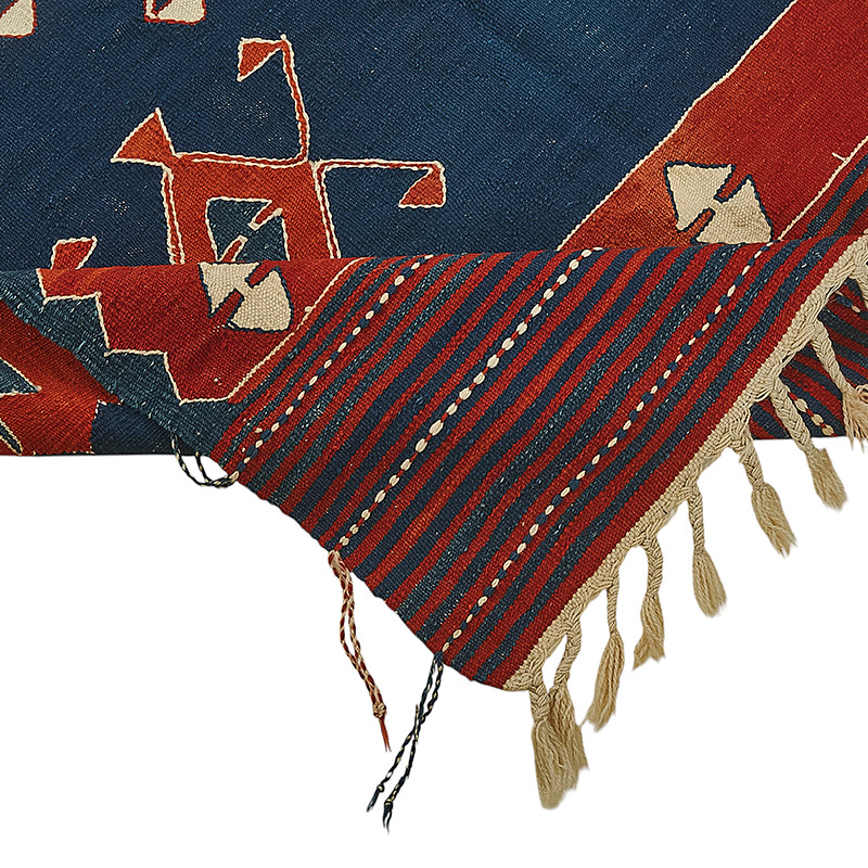 Turkish Handwoven Kilim Rug - K0092307