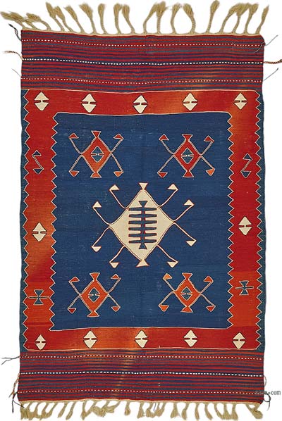 Turkish Handwoven Kilim Rug