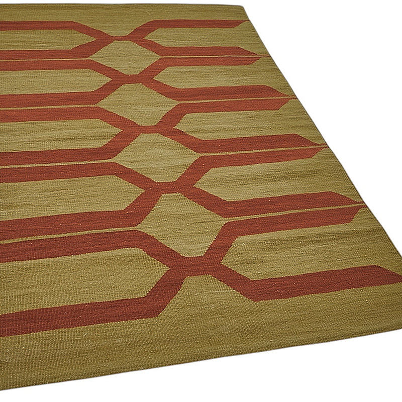 Turkish Handwoven Kilim Rug - K0092317