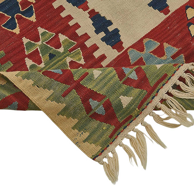 Alfombra Kilim Turca Tejida a Mano - K0092319