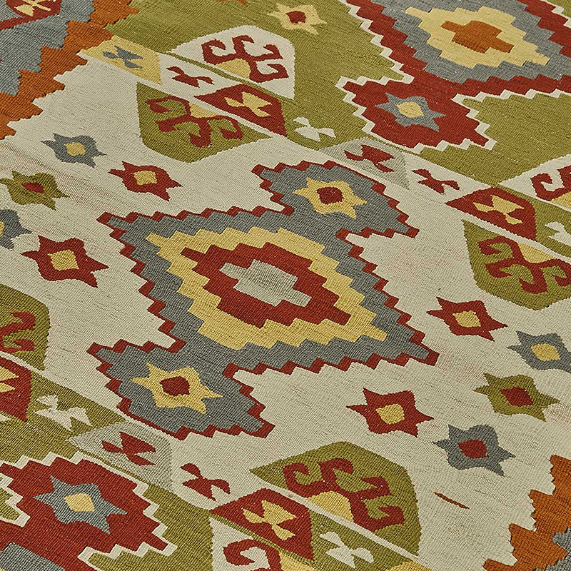 Turkish Handwoven Kilim Rug - K0092321