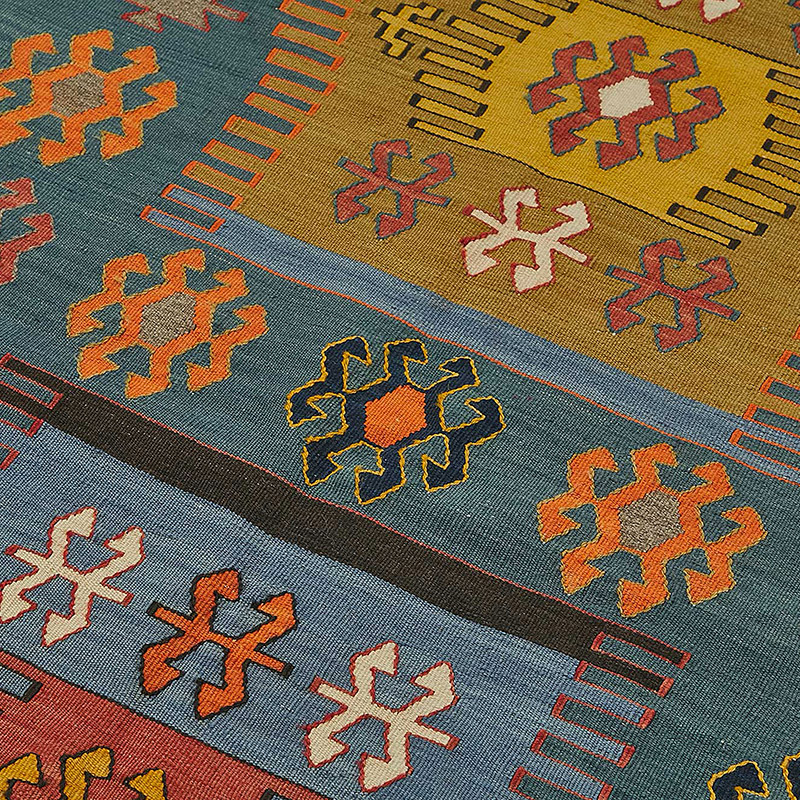 Turkish Handwoven Kilim Rug - K0092322