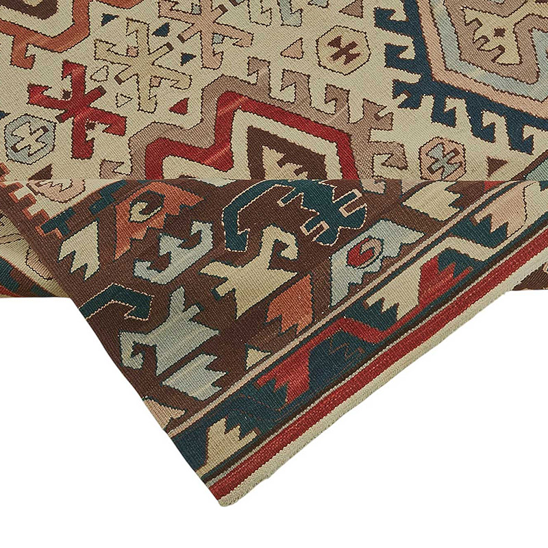 Turkish Handwoven Kilim Rug - K0092324