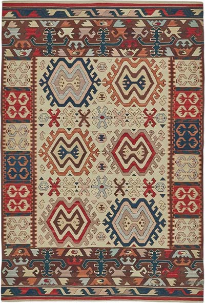 Turkish Handwoven Kilim Rug
