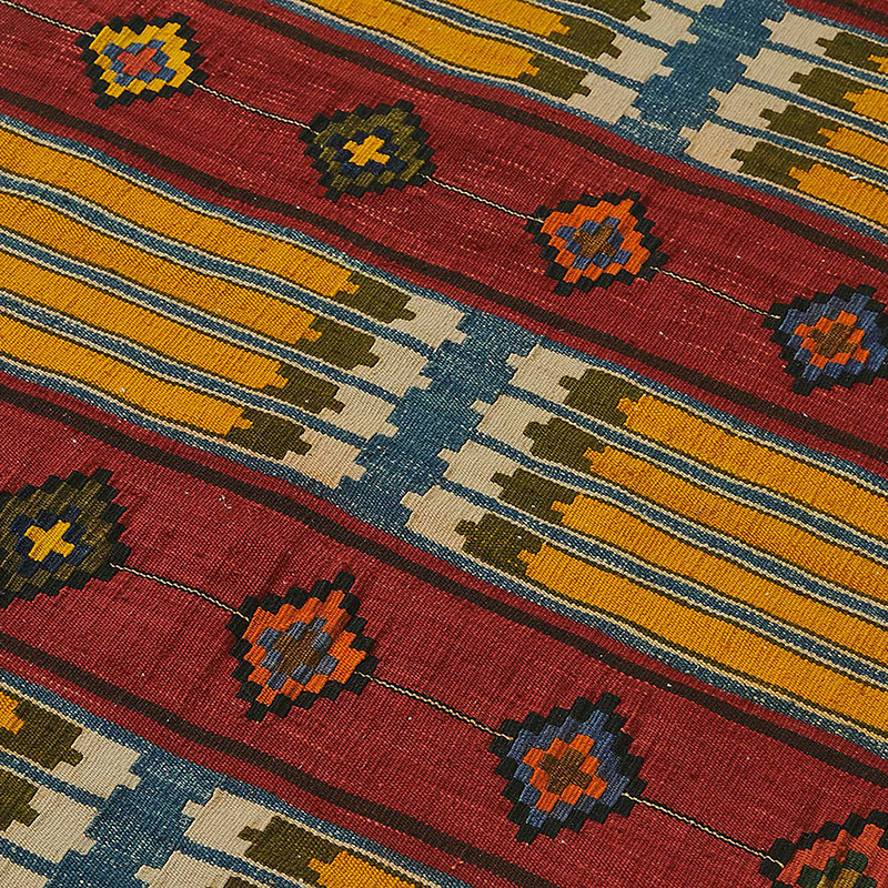 Turkish Handwoven Kilim Rug - K0092325