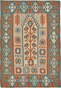 Turkish Handwoven Kilim Rug