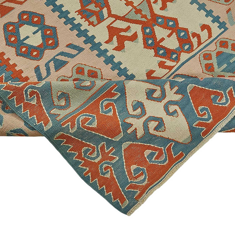 Turkish Handwoven Kilim Rug - K0092326